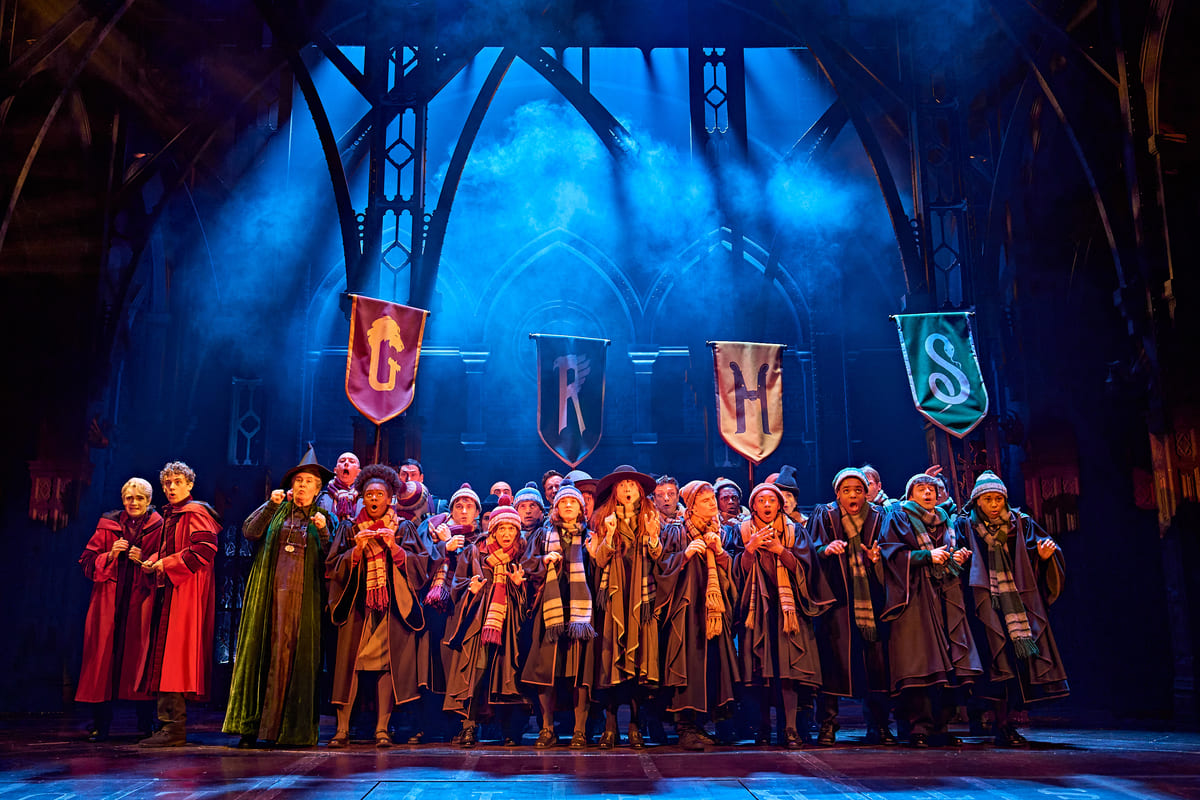 The cast of Harry Potter and the Cursed Child. Photo by Manuel Harlan
