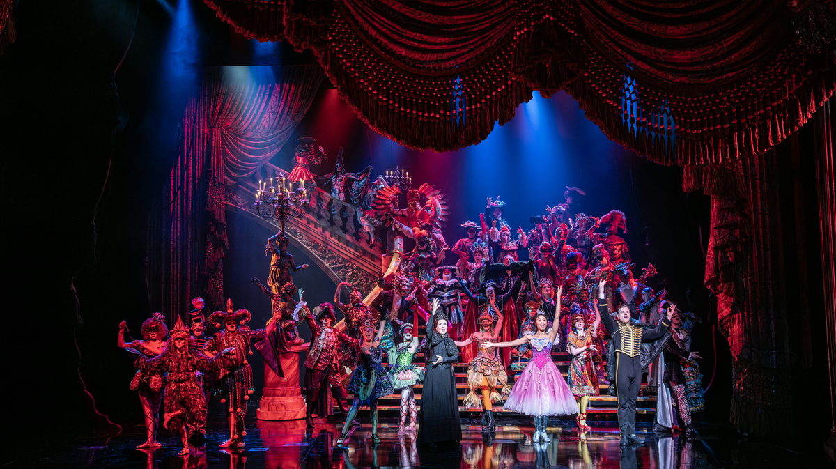 The Company of The Phantom of the Opera. Photo by Johan Persson.