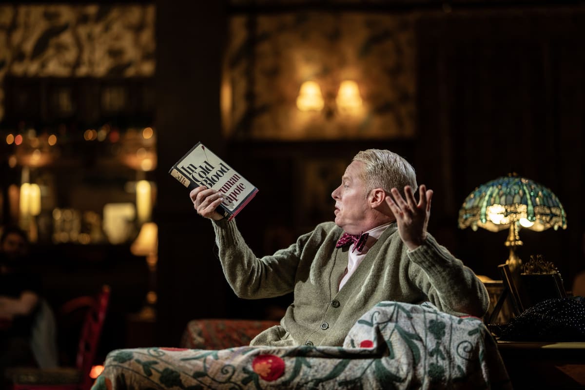 Jesse Tyler Ferguson in Tru. Photo by Johan Persson.