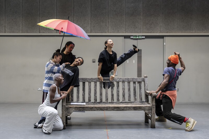 dream ballets a triple bill rehearsal images