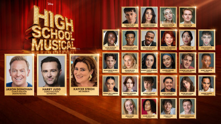 Full cast announced for Disney's HIGH SCHOOL MUSICAL