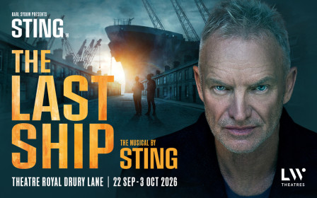 Sting to star in THE LAST SHIP, coming to the West End for a limited run