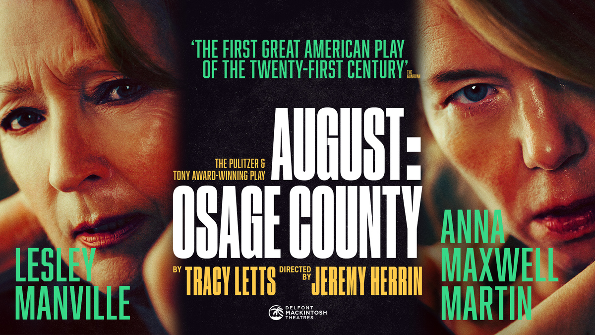 Lesley Manville and Anna Maxwell Martin to star in revival of AUGUST: OSAGE COUNTY