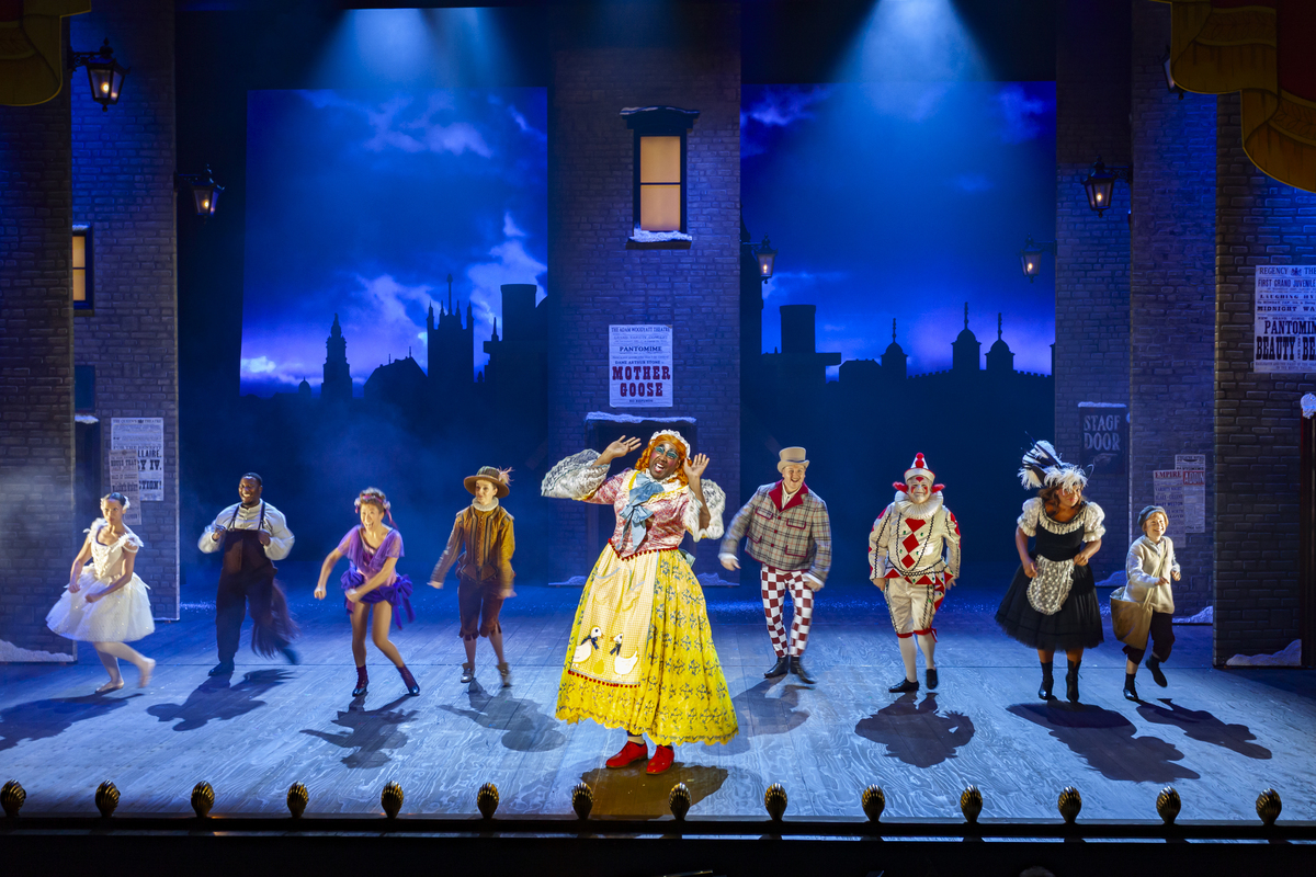 Sherlock Holmes and the Twelve Days of Christmas at Birmingham Rep. Photo by Pete Le May