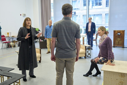 Rehearsal images released for major revival of Noël Coward’s FALLEN ANGELS