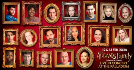 Full cast announced for THE ADDAMS FAMILY Live in Concert