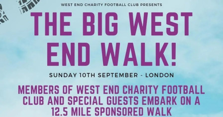 The Big West End Walk in aid of Acting For Others announced.