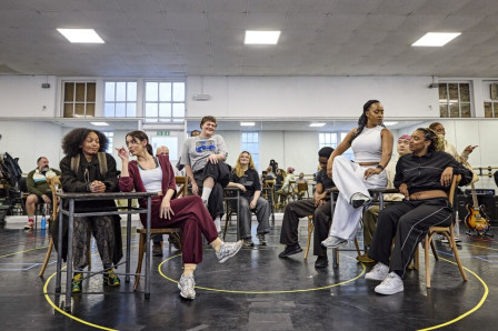 Rehearsal images released of new West End cast of HADESTOWN