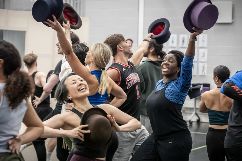 a chorus line sadlers wells rehearsals