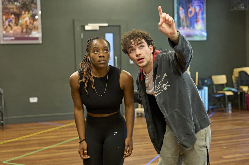 noughts and crosses regents park open air theatre rehearsals
