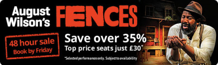 Get over 35% off tickets to Fences