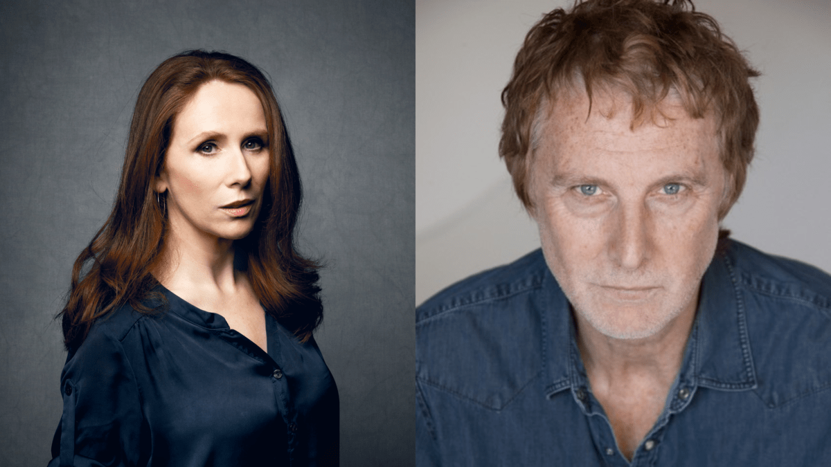 catherine tate and david threlfall in west end play