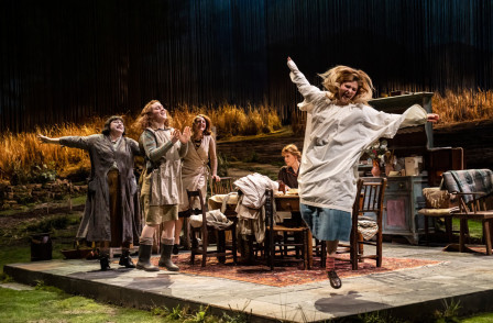 The cast of Dancing At Lughnasa. Photo by Johan Persson