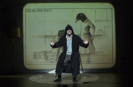 Review: GRIEF IS THE THING WITH FEATHERS at the Barbican Theatre