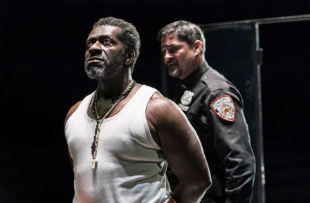 Review: JESUS HOPPED THE “A” TRAIN at The Young Vic Theatre