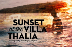 Sunset at the Villa Thalia