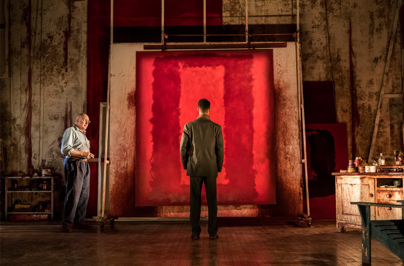 Alfred Molina and Alfred Enoch in RED