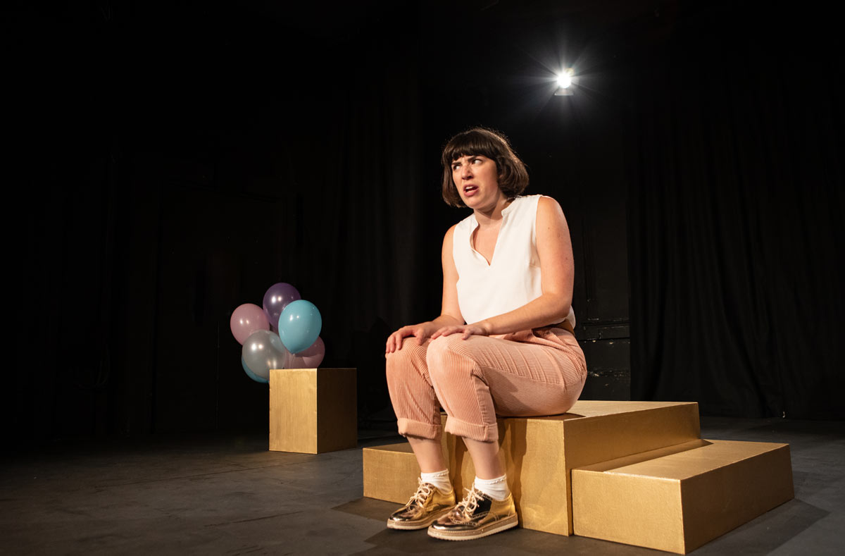 Sadie Clark in Algorithms at Park Theatre