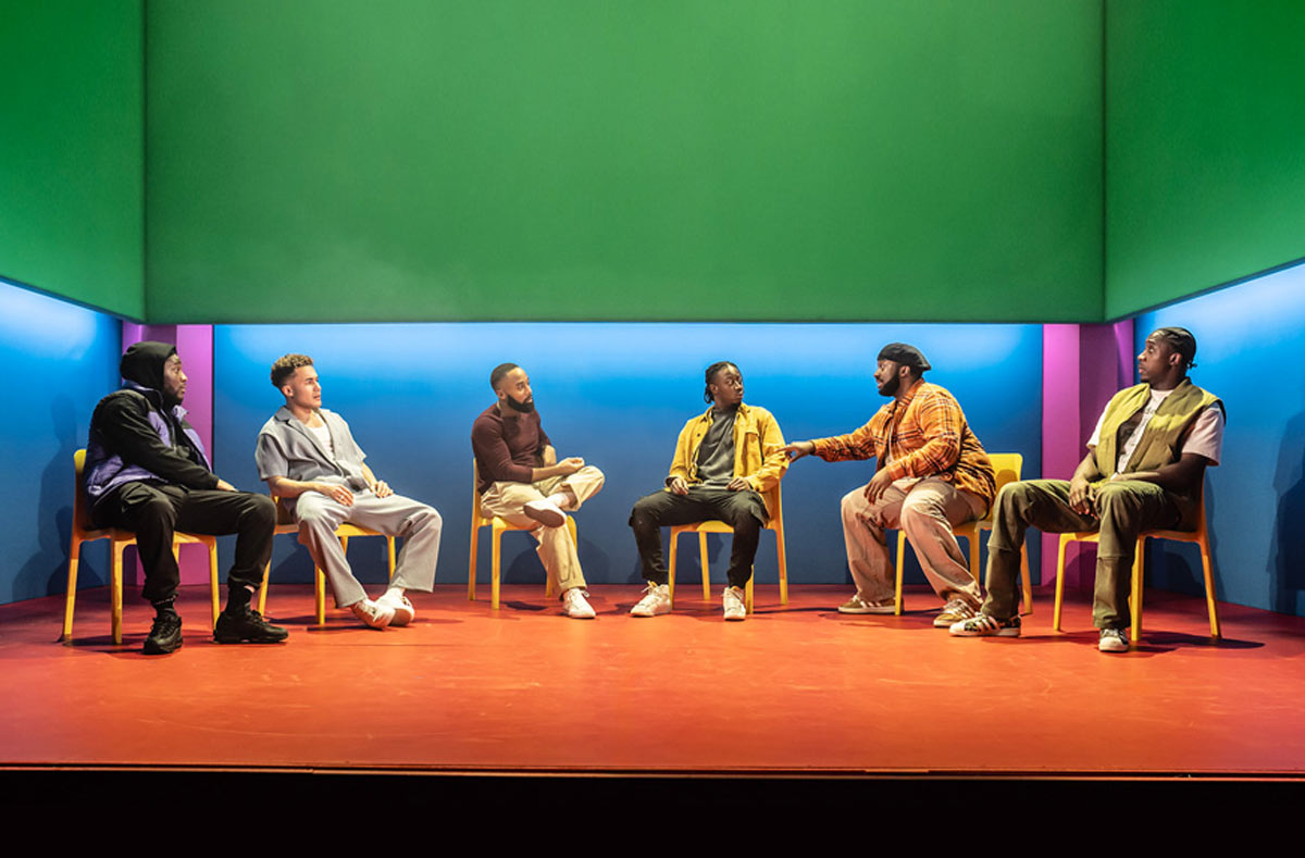The Cast of For Black Boys Who Have Considered Suicide When the Hue Gets Too Heavy at the Garrick Theatre