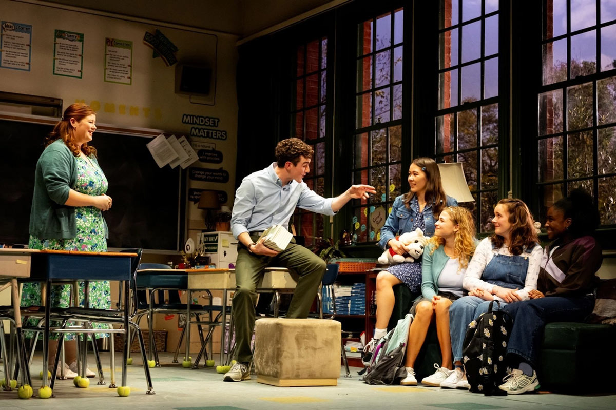 The cast of John Proctor is the Villain at the Royal Court Theatre.