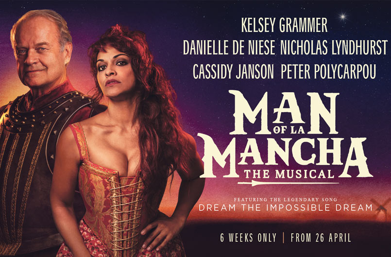Review Man Of La Mancha At The London Coliseum Theatre News And Reviews