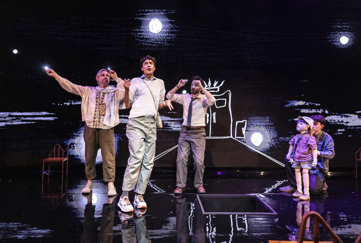 Our Cosmic Dust at Park Theatre. Pamela Raith Photography