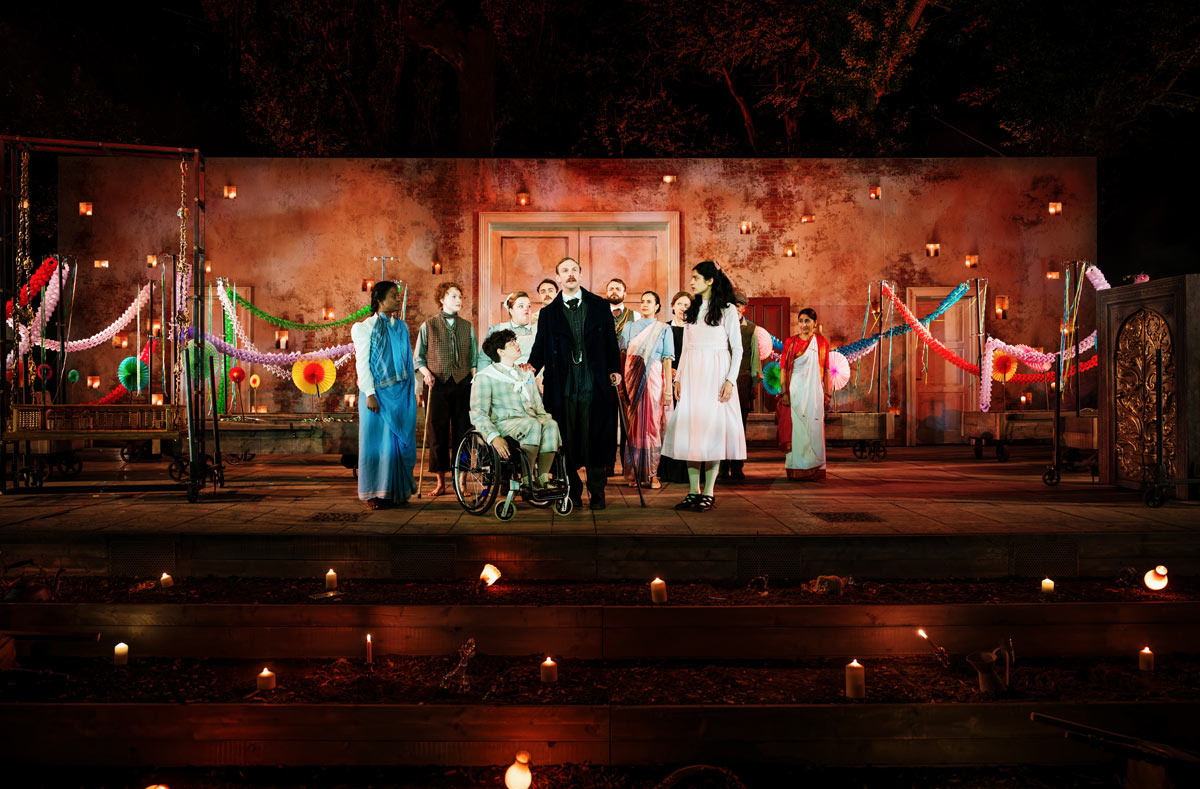 The Secret Garden at Regent's Park Open Air Theatre. Credit Alex Brenner