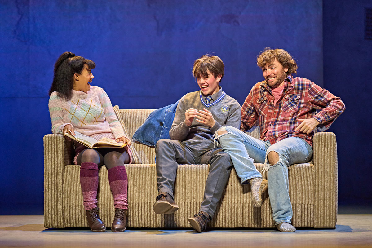 Tateyana Arutura, Sheridan Townsley and Adam Hunter - Sing Street, Lyric Hammersmith Theatre - Manuel Harlan (c)