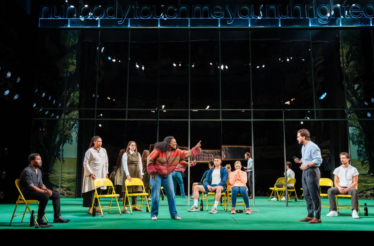 Slave Play at Noel Coward Theatre. Photo by Helen Murray