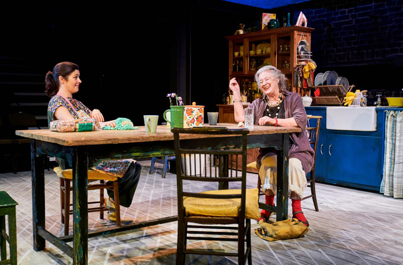 Arcola Theatre The Cutting Edge 2020 Jasmine Hyde, Maggie Steed. Photo Alex Brenner