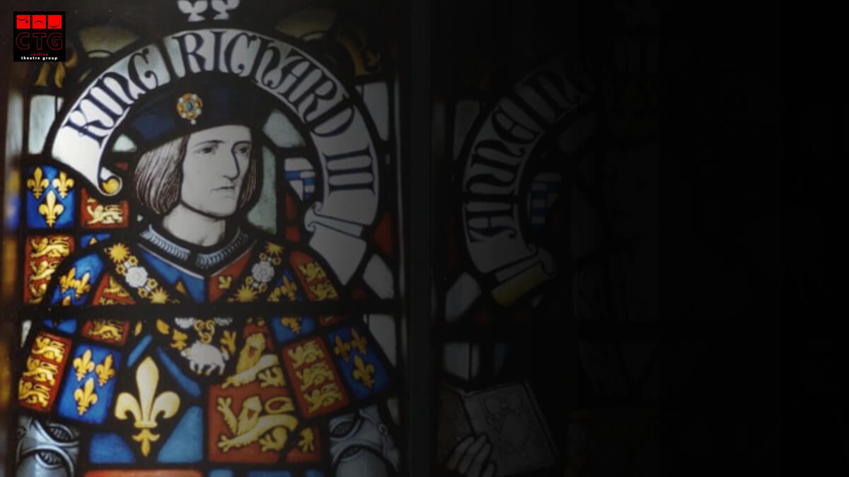 Artwork of RICHARD III. Image by Carlton Theatre Group.