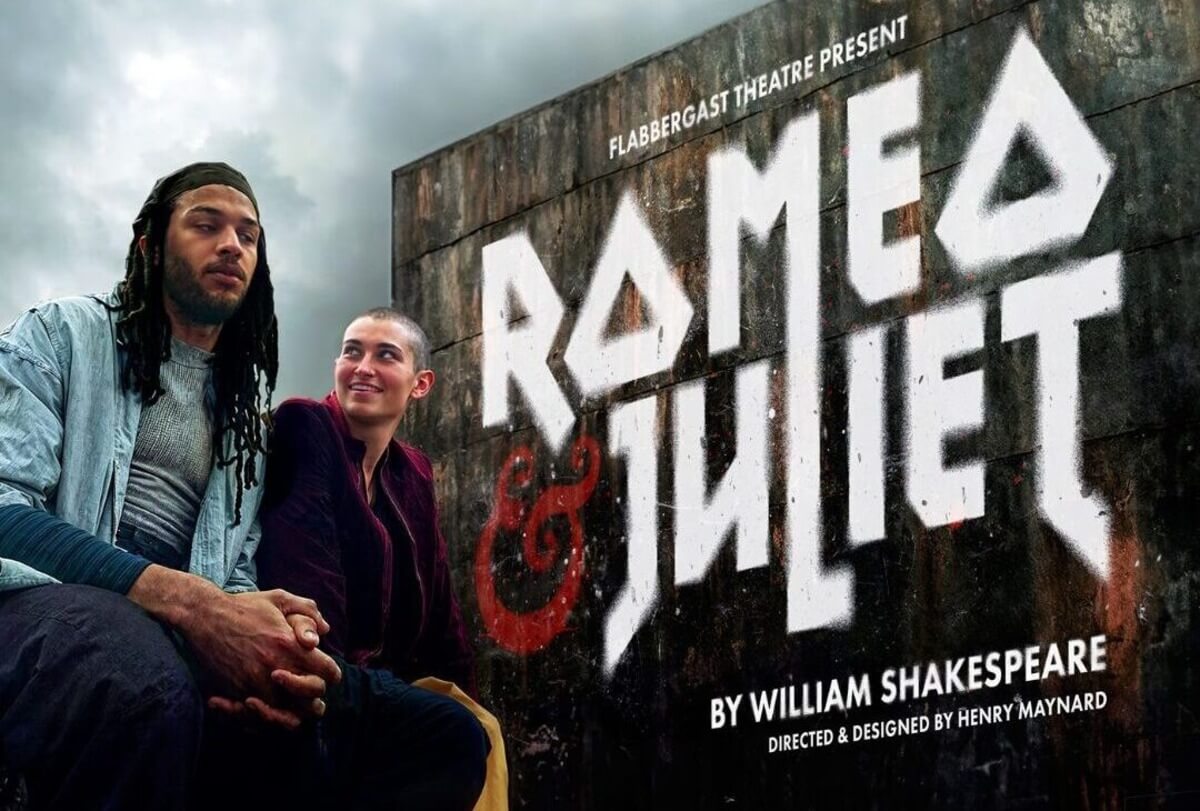 Artwork of ROMEO AND JULIET. Image by Wilton's Music Hall.