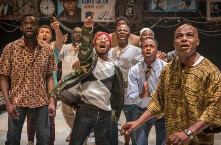 Review: BARBER SHOP CHRONICLES at the National Theatre (Dorfman)