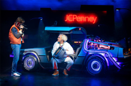 Back To The Future The Musical – Michael J Fox's Tribute!