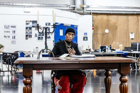 Cynthia Erivo in Dracula at Noel Coward Theatre - Rehearsal images released