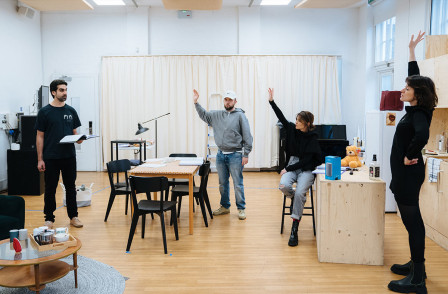 2:22 A GHOST STORY rehearsal pictures released