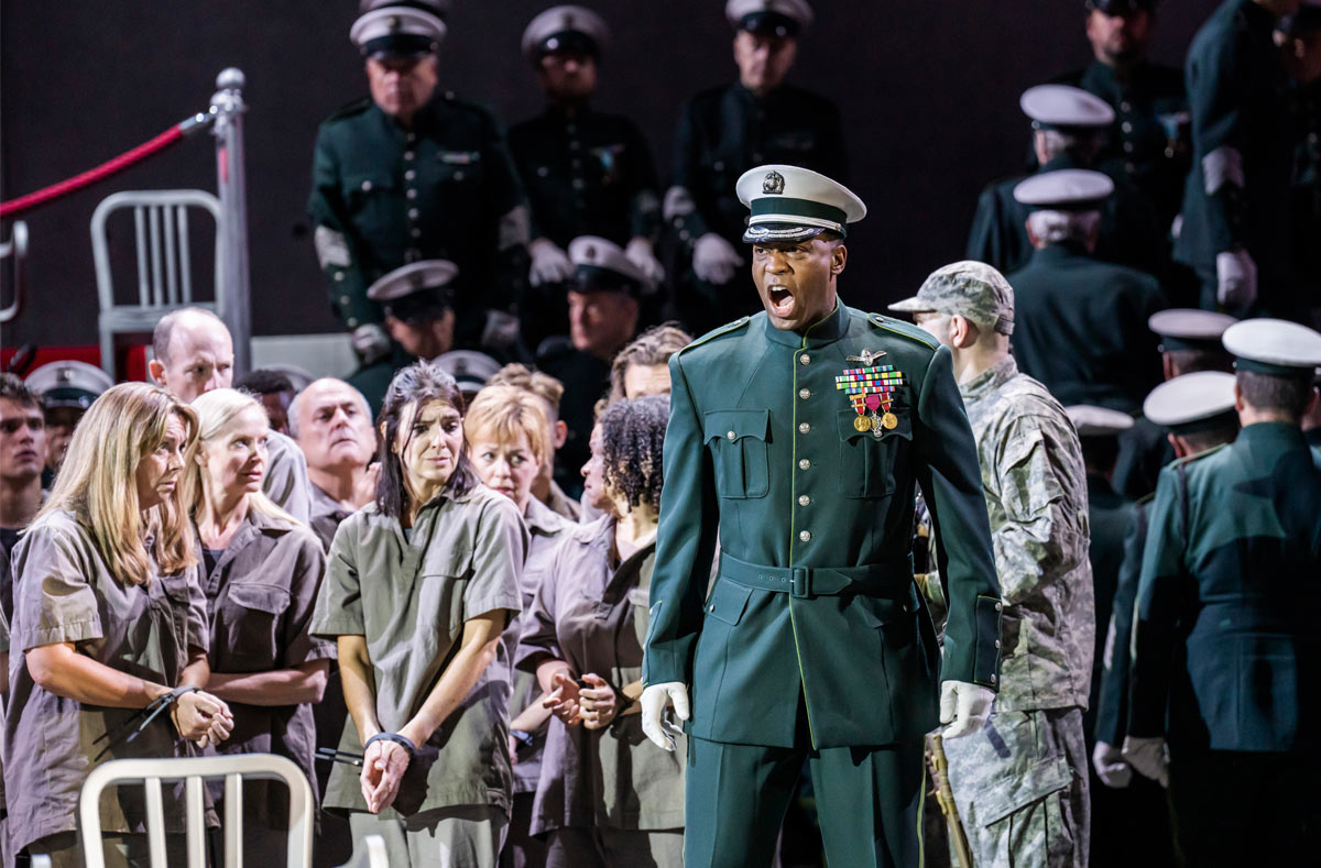 (RAMFIS) Soloman Howard in Aida at the Royal Opera House © Tristram Kenton