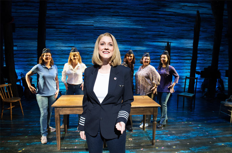 The West End company in Come From Away at the Phoenix Theatre - 2020 Credit Craig Sugden