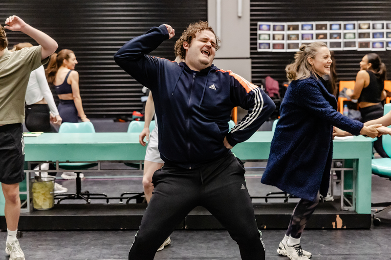 elf the musical london rehearsals