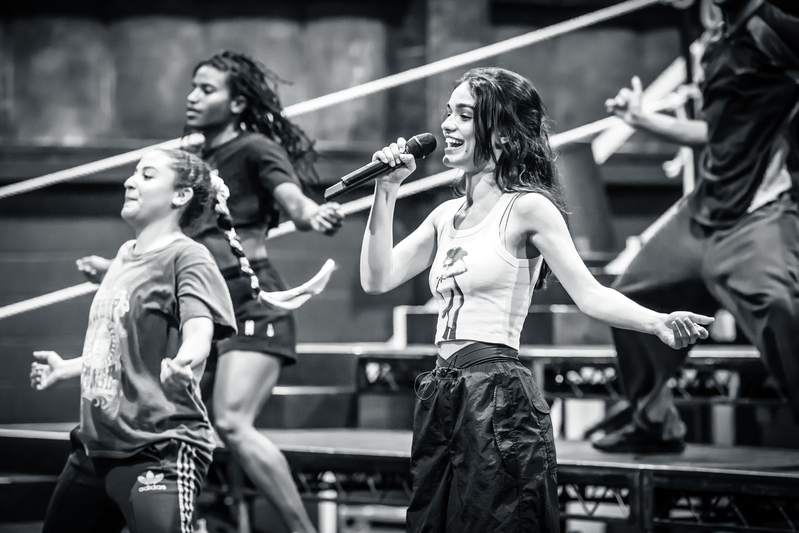evita london palladium rehearsals