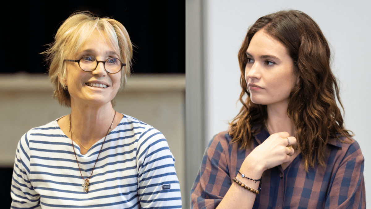 kristin scott thomas and lily james