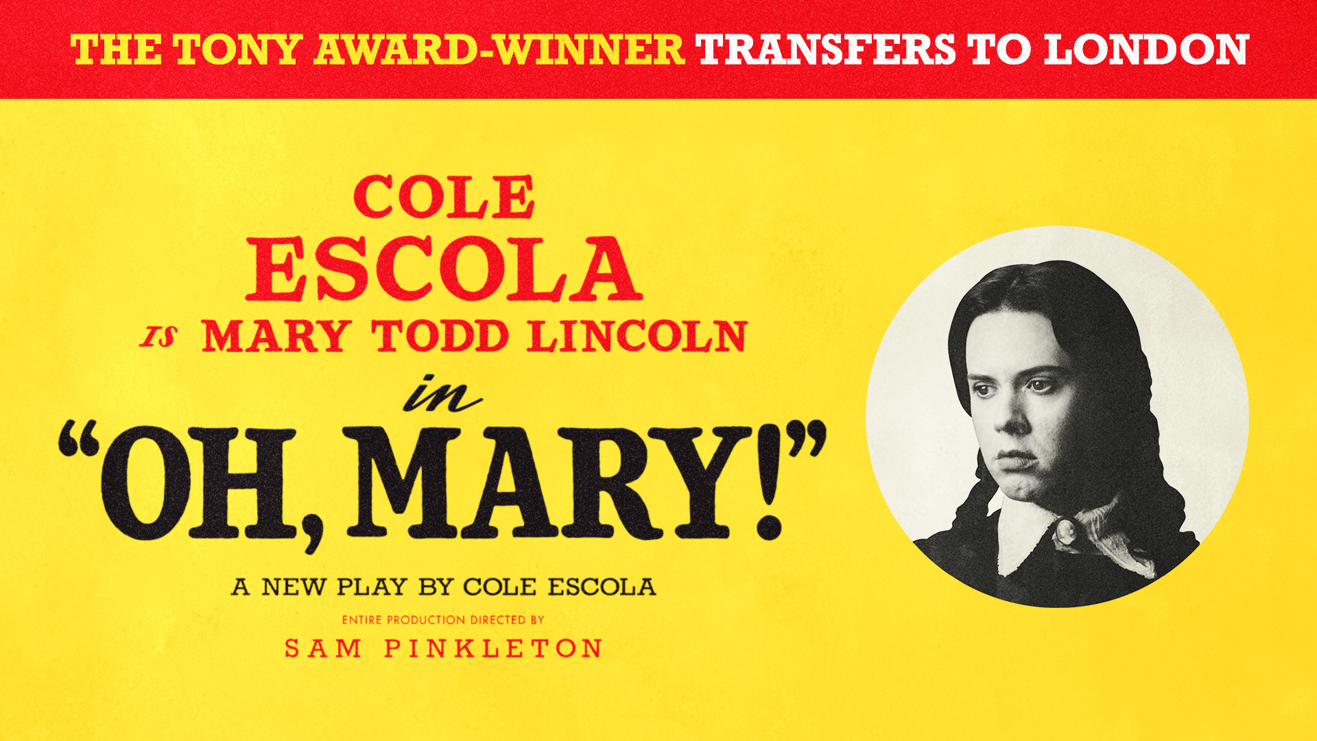oh mary west end transfer