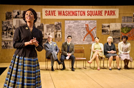 Review: STRAIGHT LINE CRAZY at the Bridge Theatre