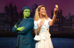 Wicked at the Apollo Victoria Theatre